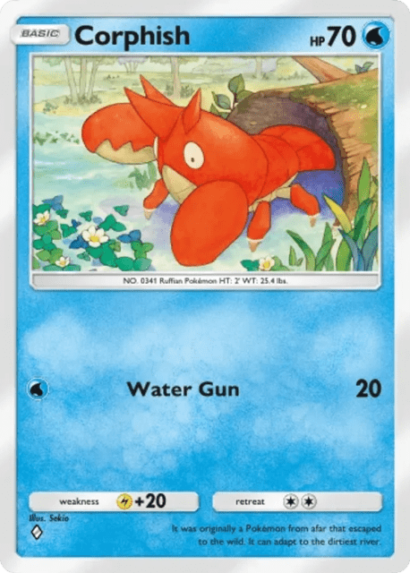 Corphish (58) — Mega Rising