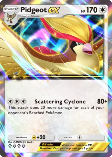 Pidgeot ex (276) — Deluxe Pack ex