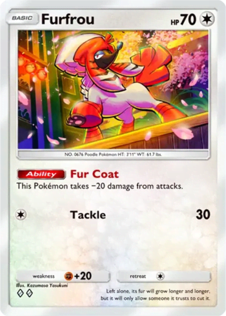 Furfrou (65) — Crimson Blaze