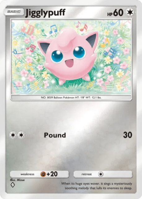 Jigglypuff (278) — Deluxe Pack ex