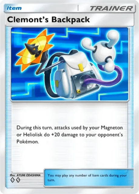Clemont's Backpack (66) — Crimson Blaze