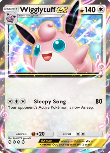 Wigglytuff ex (279) — Deluxe Pack ex