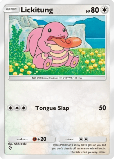 Lickitung (282) — Deluxe Pack ex