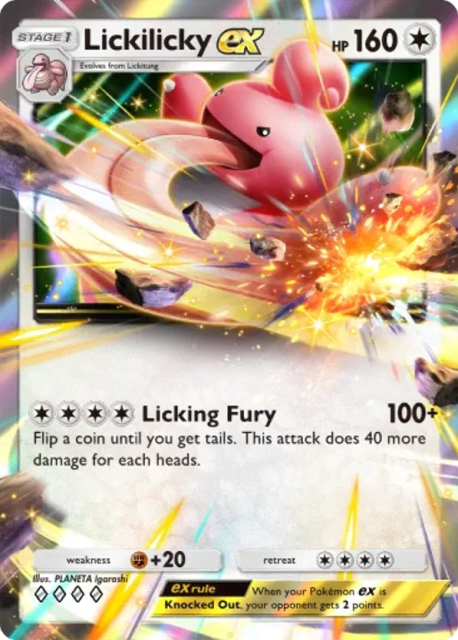 Lickilicky ex (284) — Deluxe Pack ex