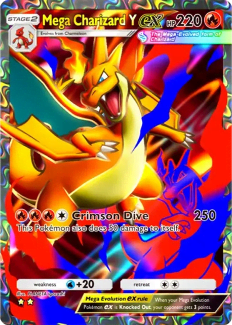 Mega Charizard Y ex (77) — Crimson Blaze