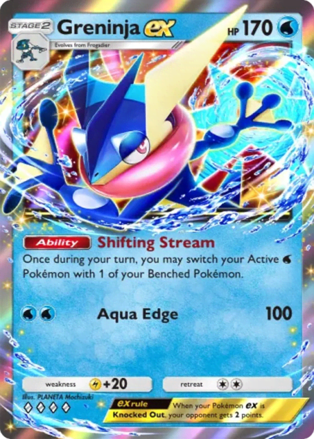 Greninja ex (73) — Mega Rising