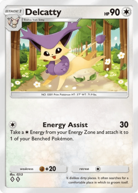 Delcatty (292) — Deluxe Pack ex