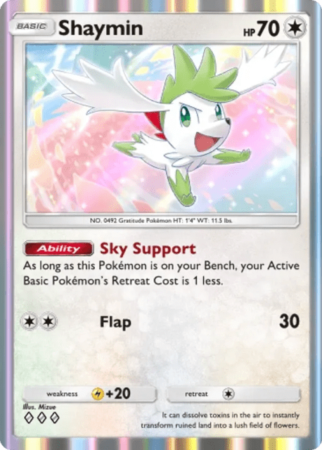 Shaymin (297) — Deluxe Pack ex