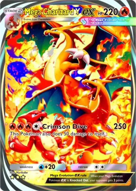 Mega Charizard Y ex (87) — Crimson Blaze