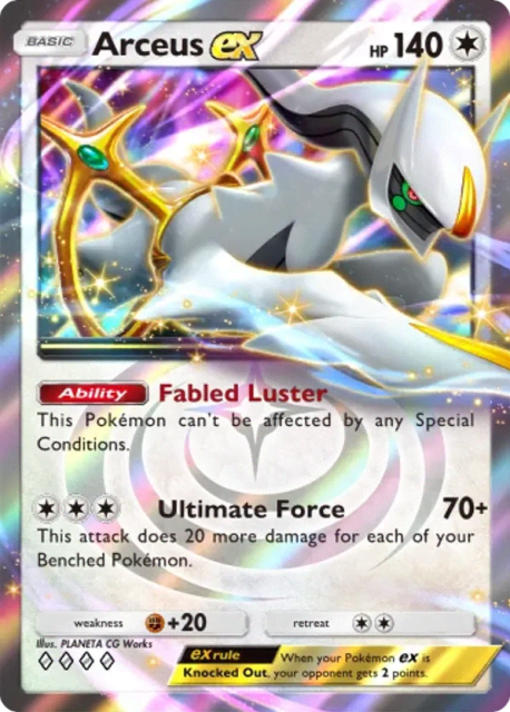 Arceus ex (299) — Deluxe Pack ex