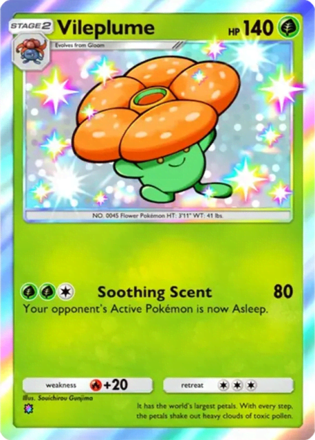 Vileplume (90) — Crimson Blaze