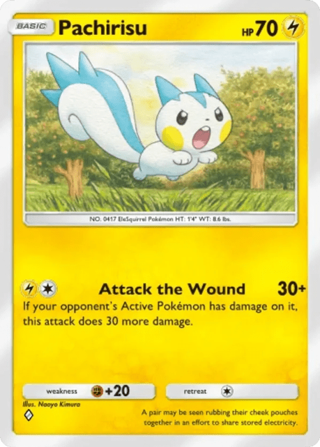 Pachirisu (89) — Mega Rising
