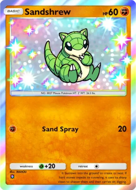 Sandshrew (94) — Crimson Blaze