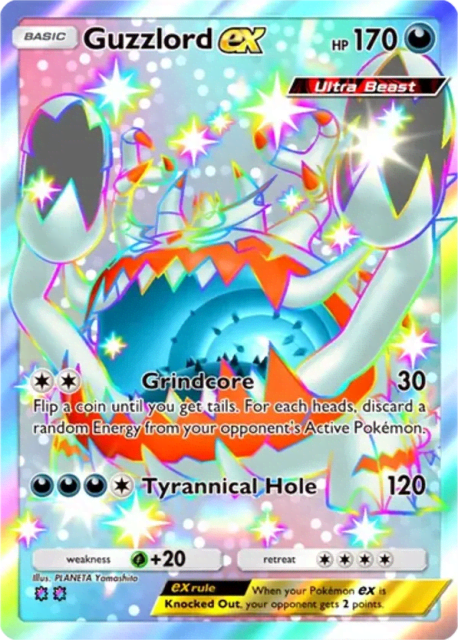 Guzzlord ex (100) — Crimson Blaze