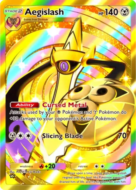 Aegislash (102) — Crimson Blaze