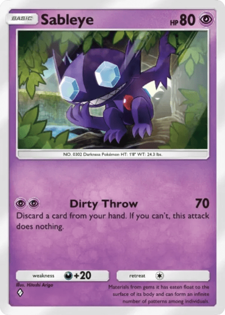 Sableye (101) — Mega Rising