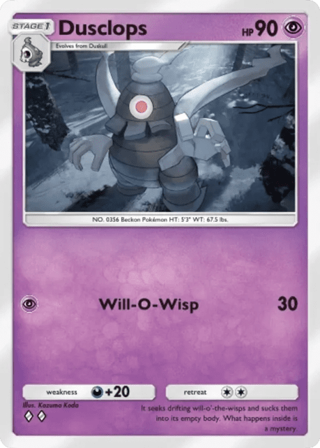 Dusclops (104) — Mega Rising