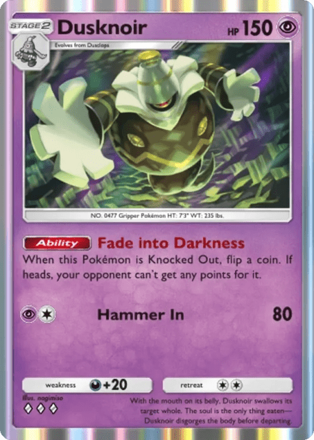 Dusknoir (105) — Mega Rising