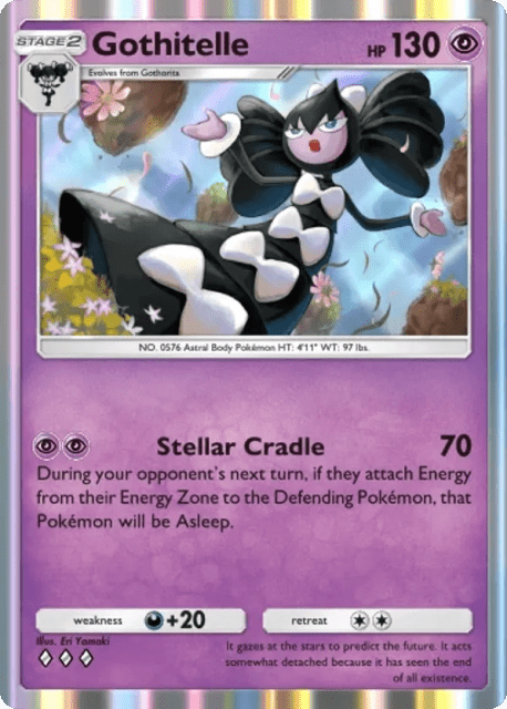 Gothitelle (114) — Mega Rising