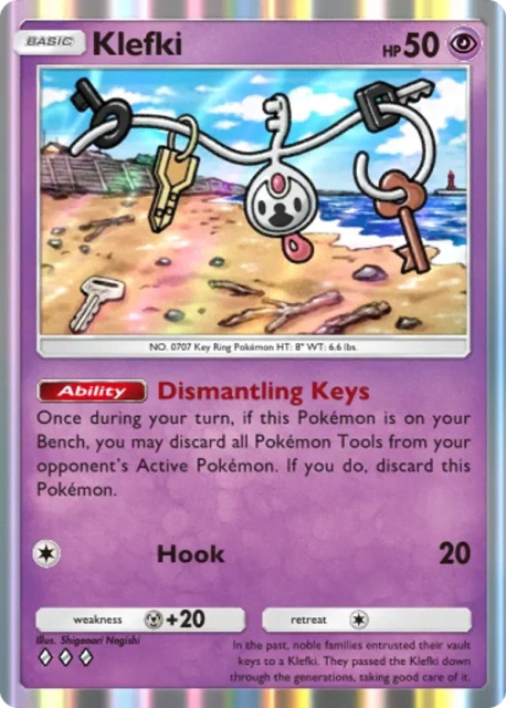 Klefki (120) — Mega Rising