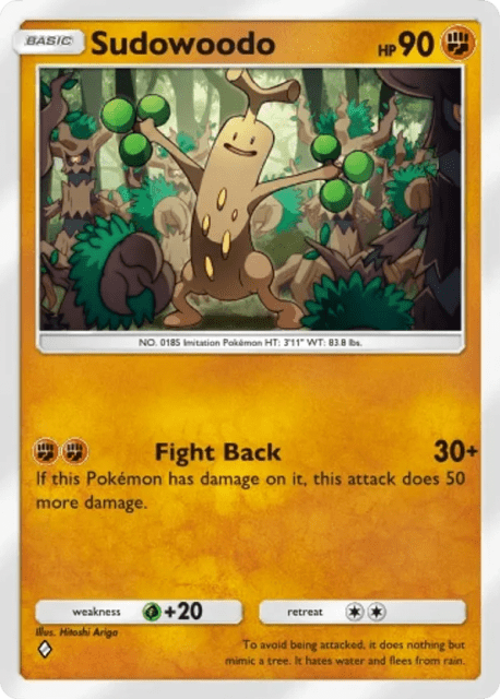 Sudowoodo (125) — Mega Rising