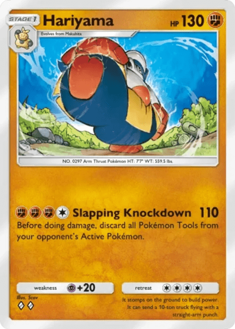 Hariyama (127) — Mega Rising