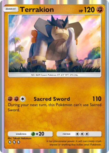 Terrakion (137) — Mega Rising