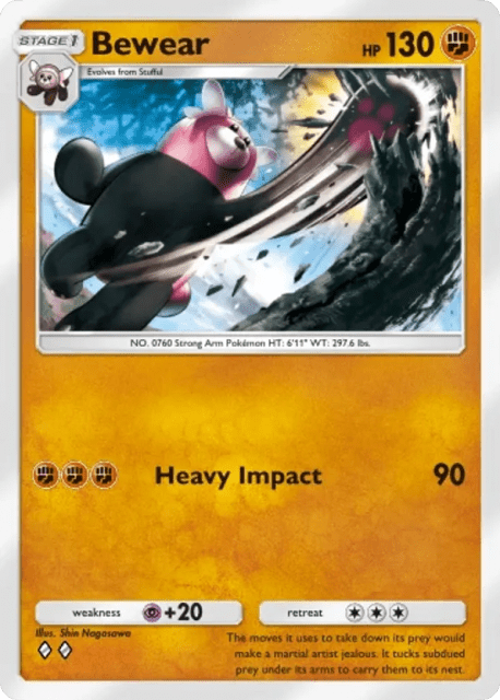 Bewear (142) — Mega Rising