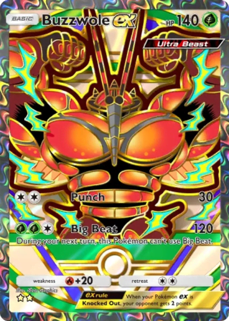 Buzzwole ex (360) — Deluxe Pack ex