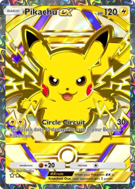Pikachu ex (364) — Deluxe Pack ex