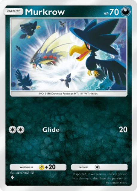 Murkrow (148) — Mega Rising