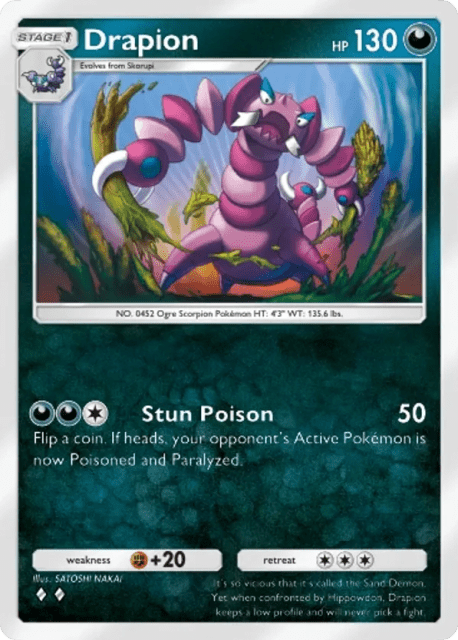 Drapion (153) — Mega Rising