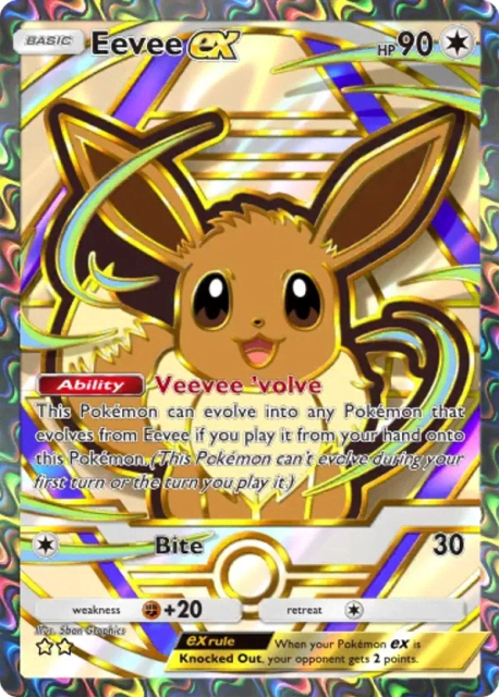 Eevee ex (370) — Deluxe Pack ex
