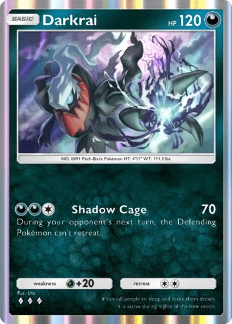 Darkrai (154) — Mega Rising