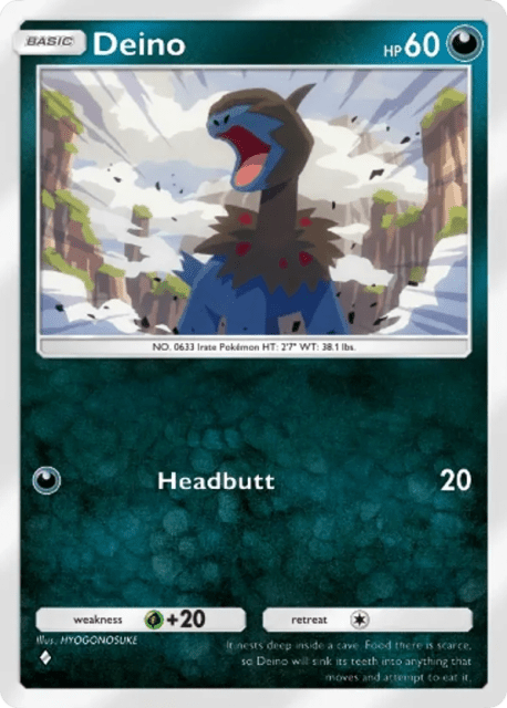 Deino (155) — Mega Rising