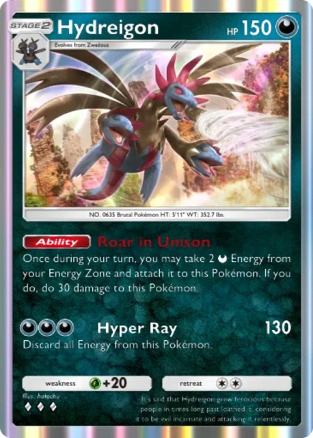 Hydreigon (157) — Mega Rising