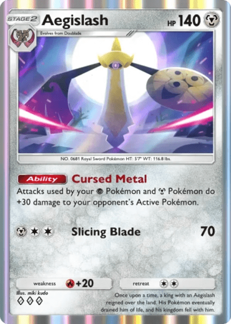 Aegislash (172) — Mega Rising