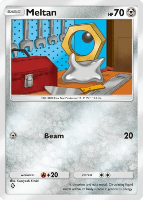 Meltan (173) — Mega Rising