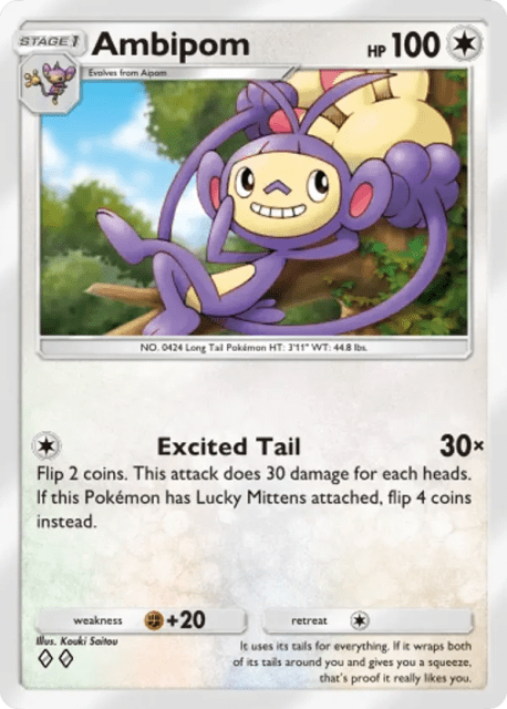 Ambipom (186) — Mega Rising