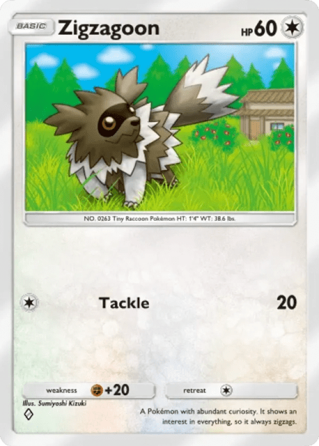 Zigzagoon (188) — Mega Rising