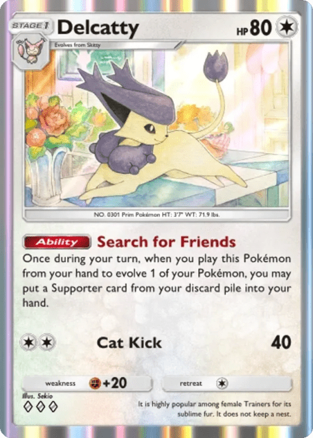 Delcatty (194) — Mega Rising