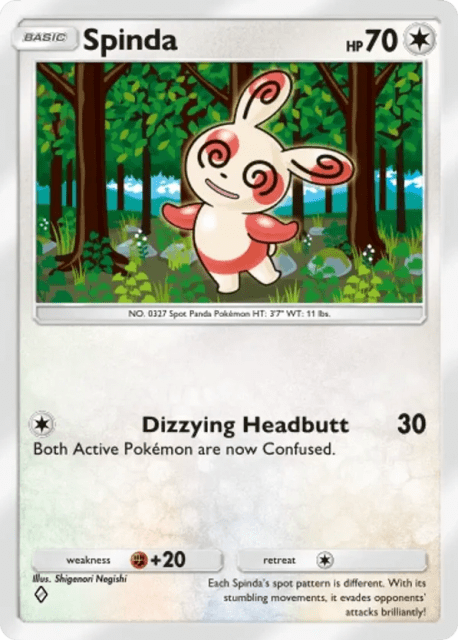 Spinda (195) — Mega Rising