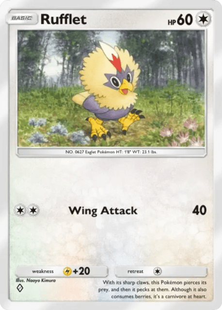 Rufflet (204) — Mega Rising