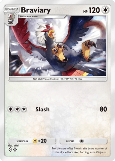 Braviary (205) — Mega Rising