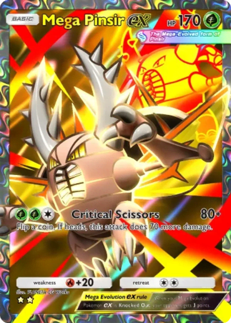 Mega Pinsir ex (251) — Mega Rising