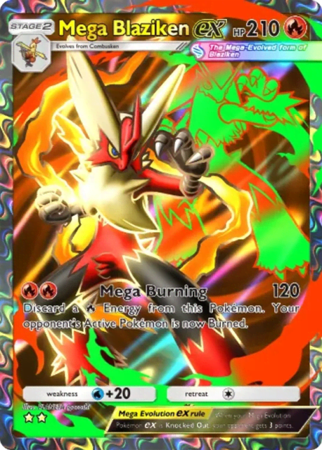 Mega Blaziken ex (254) — Mega Rising