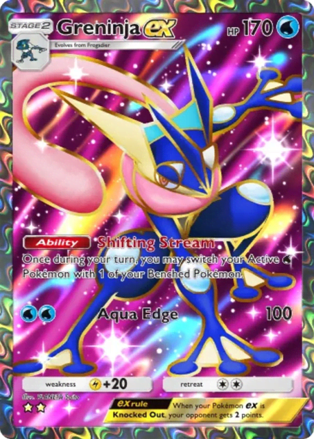 Greninja ex (256) — Mega Rising