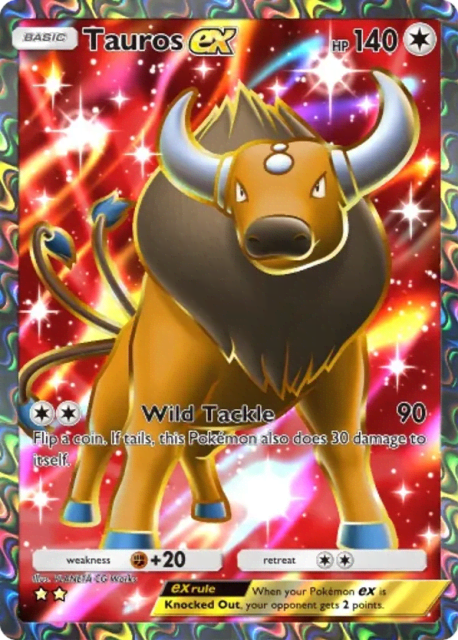 Tauros ex (265) — Mega Rising