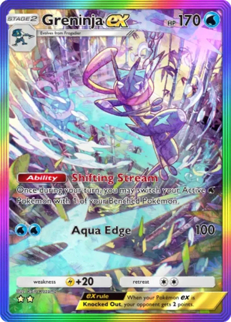 Greninja ex (275) — Mega Rising