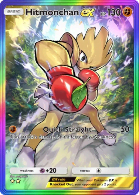 Hitmonchan ex (279) — Mega Rising